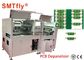 1.5KW ثنائي الفينيل متعدد الكلور آلة فاصل CCD Vision - Online PCB Boards Separation SMTfly-F05 Durable المزود