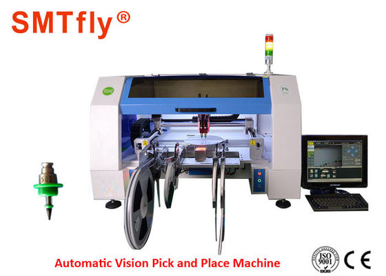 عالية الدقة SMT PCB انتقاء ومكان آلة مع HD كاميرا الصناعية SMTfly-D2V المزود
