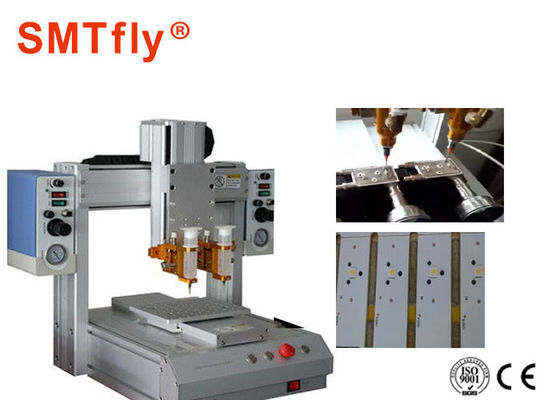 عالية الكفاءة SMT الغراء موزع آلة 300/300 / 100MM منطقة العمل SMTfly-300M المزود