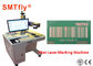 معدات الليزر الصناعية وسم ، عالية الكفاءة آلة النقش بالليزر ثنائي الفينيل متعدد الكلور SMTfly-DB2A المزود